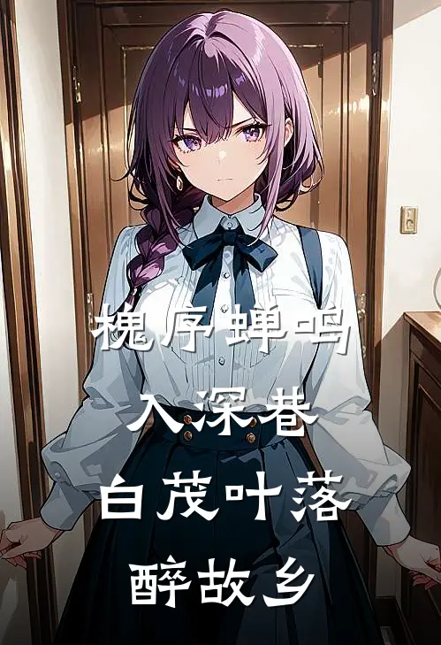 槐序蝉鸣入深巷,白茂叶落醉故乡