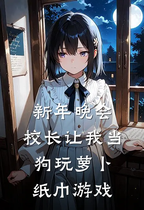 新年晚会，校长让我当狗玩萝卜纸巾游戏